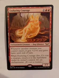 Enduring Courage Duskmourn: House of Horror Regular - Image 1