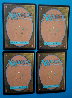 Magic the Gathering MTG Mirrodin FIERY GAMBIT X 4 LP/EX R 2003 NICE! - Image 3