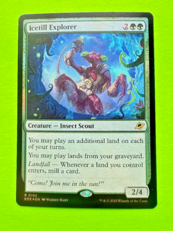 MTG Edge of Eternities - Icetill Explorer - Rare - Foil - Image 1