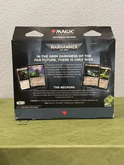 Universes Beyond: Warhammer 40,000 - Necron Dynasties Commander Deck - Sealed - Image 2