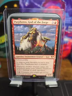 Purphoros, God of the Forge Commander Masters Regular - Image 1