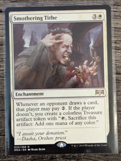 MTG: Smothering Tithe (Ravnica Allegiance)(RARE) - Image 1
