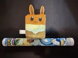 Pokemon Prismatic Evolutions SPC - Eevee Deck Box and Play Mat Only - Image 1
