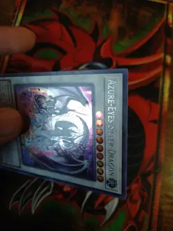 Azure-Eyes Silver Dragon - LCKC-EN066 - Secret Rare - 1st Edition Yugioh LP - Image 2