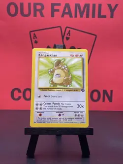 Kangaskhan 21/64 Jungle Set Rare Regular 1999 WOTC Pokemon TCG MP - Image 1