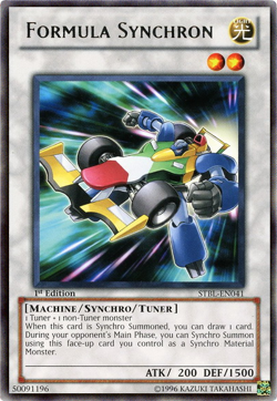 Yugioh Formula Synchron STBL-EN041 Rare 1st Ed NM - Image 1