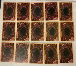 Yu-Gi-Oh Card Lot Of 15 - 1996 1st First Edition KAZUKI TAKAHASHI (LP/HP) - Image 2