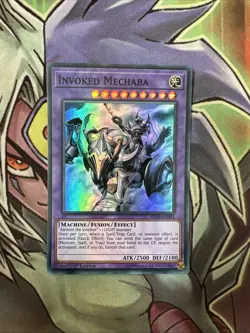 SHVA-EN041 Invoked Mechaba Super Rare 1st Edition NM Yugioh Card - Image 1