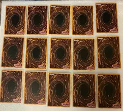 Yu-Gi-Oh Card Lot Of 15 - 1996 1st First Edition KAZUKI TAKAHASHI (LP/HP) - Image 2
