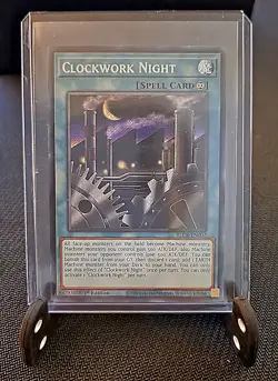 Yu-Gi-Oh! Clockwork Night BLCR-EN007 1st Edition Secret Rare NM - Image 1