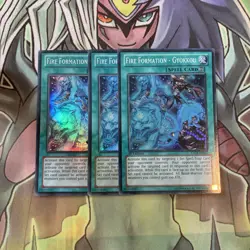 LTGY-EN062 x3 Fire Formation - Gyokkou Super Rare Excellent Condition Yugioh - Image 1