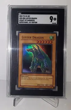 Luster Dragon 2003 Yu-Gi-Oh! Legacy Of Darkness Super Rare 1st Edition LOD-050 - Image 1
