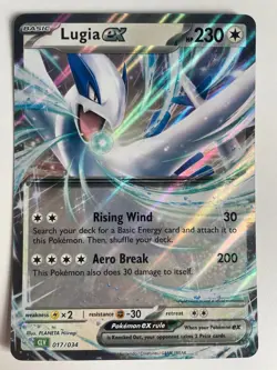 Pokemon TCG: 2023 Classic Collection JUMBO Lugia EX card (017/034) - Image 1