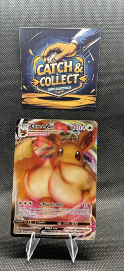 Eevee VMAX SWSH087 SWSH: Sword & Shield Promo Card Holo Sealed - Mint/NM - Image 1
