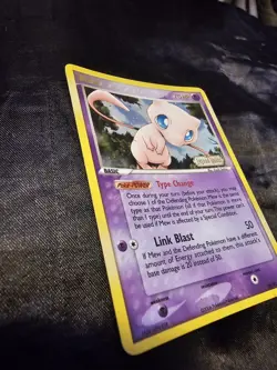 Pokemon Mew TCG Holo Rare Card 2006 EX Legend Maker 10/92 STAMPED - Image 2