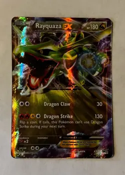 Rayquaza EX Holo Pokemon Trading Card Game Promo - Image 1