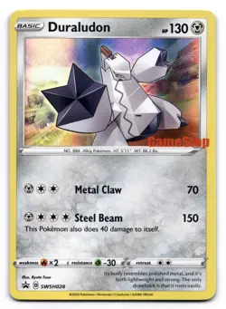 Duraludon NM Gamestop STAMPED SWSH028 Sword & Shield Promo 28 Pokemon TCG Holo - Image 1
