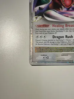 Garchomp C LV.X DP46 Holo Rare Black Star Promo Diamond and Pearl Pokemon Card - Image 2