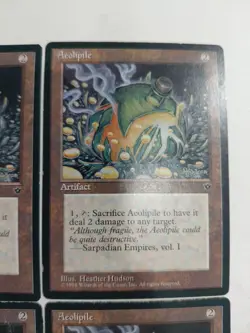 Magic the Gathering MTG Ungraded Raw: Aeolipile - Fallen Empires x4 MP/LP - Image 3