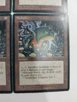 Magic the Gathering MTG Ungraded Raw: Aeolipile - Fallen Empires x4 MP/LP - Image 4
