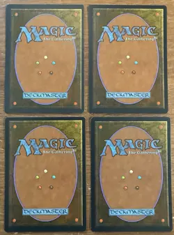 Vintage 1995 Demonic Consultation X4 - MTG Ice Age - NM NP Magic The Gathering - Image 5