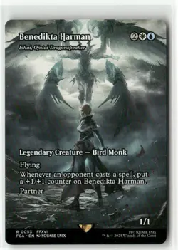 Benedikta Harman - Ishai, Ojutai Dragonspeaker - FINAL FANTASY MTG NM - Image 1