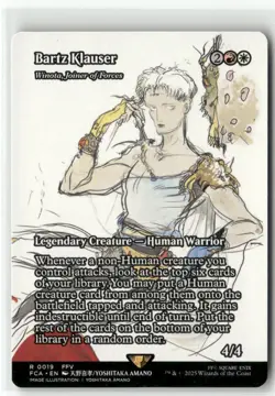 Bartz Klauser - Winota, Joiner of Forces - FINAL FANTASY Through the Ages MTG NM - Image 1