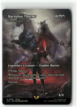 Barnabas Tharmr - Kraum, Ludevic's Opus - FINAL FANTASY Through the Ages MTG NM - Image 1