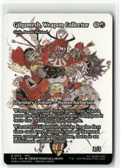 Gilgamesh, Weapon Collector - Godo, Bandit Warlord - FINAL FANTASY MTG NM - Image 1