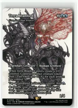 Terra Branford - Urza, Lord High Artificer - FINAL FANTASY MTG NM - Image 1