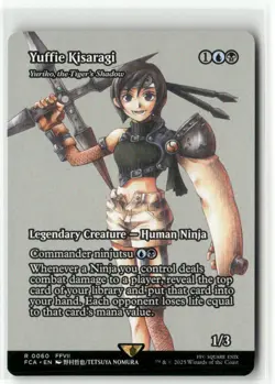 Yuffie Kisaragi - Yuriko, the Tiger's Shadow - FINAL FANTASY MTG NM - Image 1