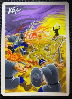 MTG Revised Personal Incarnation Artist Proof w/painting WOW - Image 2