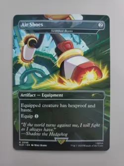 MTG Air Shoes (Swiftfoot Boots) Secret Lair Drop Rare - Image 1