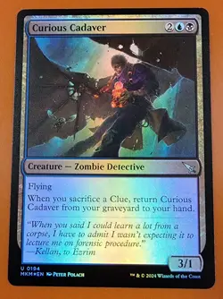 1x Curious Cadaver | FOIL | Murders at Karlov Manor | MTG Magic Cards - Image 1