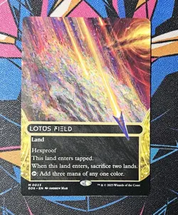 Lotus Field NM 0023 Borderless MTG Edge of Eternities: Stellar Sights Unplayed - Image 1