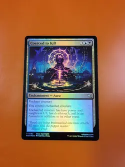 1x Coerced to Kill | FOIL | Murders at Karlov Manor | MTG Magic Cards - Image 3