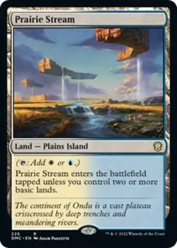 Prairie Stream NM #225 Commander: Dominaria United MTG - Image 1