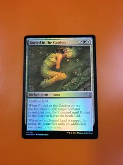 1x Buried in the Garden | FOIL | Murders at Karlov Manor | MTG Magic Cards - Image 3