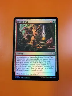 1x Break Out (b) | FOIL | Murders at Karlov Manor | MTG Magic Cards - Image 3