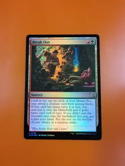 1x Break Out (a) | FOIL | Murders at Karlov Manor | MTG Magic Cards - Image 3