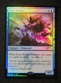 MTG FOIL FROST WALKER FNM 2015 Promo - Image 1