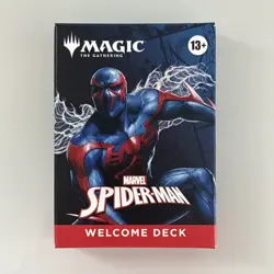 SDCC 2025 Magic The Gathering MTG Spider-Man 2099 Blue Welcome Deck New - Image 1
