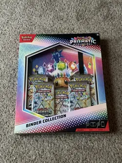 Pokemon TCG Prismatic Evolutions Binder Collection New/Sealed - Image 1