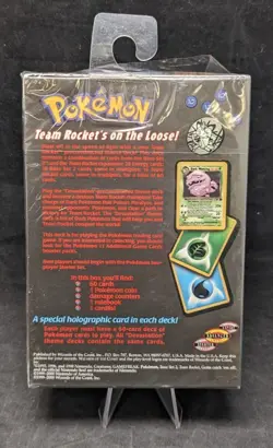 Team Rocket DEVASTATION Theme Deck - Pokemon TCG 2000 - Factory Sealed - Image 2
