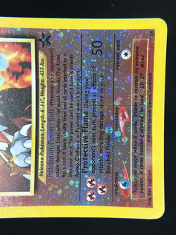 2001 Pokemon TCG #34 Entei REVERSE HOLO FOIL Pokemon 3 Movie Promo - Image 5