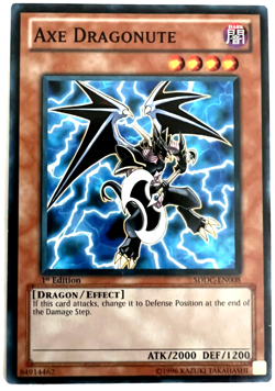 YuGiOh! - Axe Dragonute - SDDC-EN008 - 1st Edition - Common - Image 1