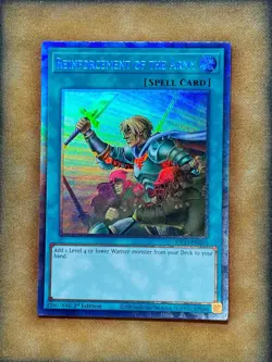 Yugioh Reinforcement Of The Army KICO-EN051 Collector Rare 1st Ed NM - Image 1