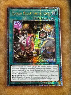 Yugioh Goblin Biker Grand Bash PHNI-EN060 Quarter Century Secret 1st Ed NM - Image 1