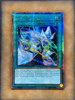Yugioh Future Silence LEDE-EN054 Quarter Century Rare 1st Ed NM - Image 1