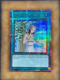 Yugioh Forbidden Lance RA02-EN058 Quarter Century Rare 1st Ed NM - Image 1